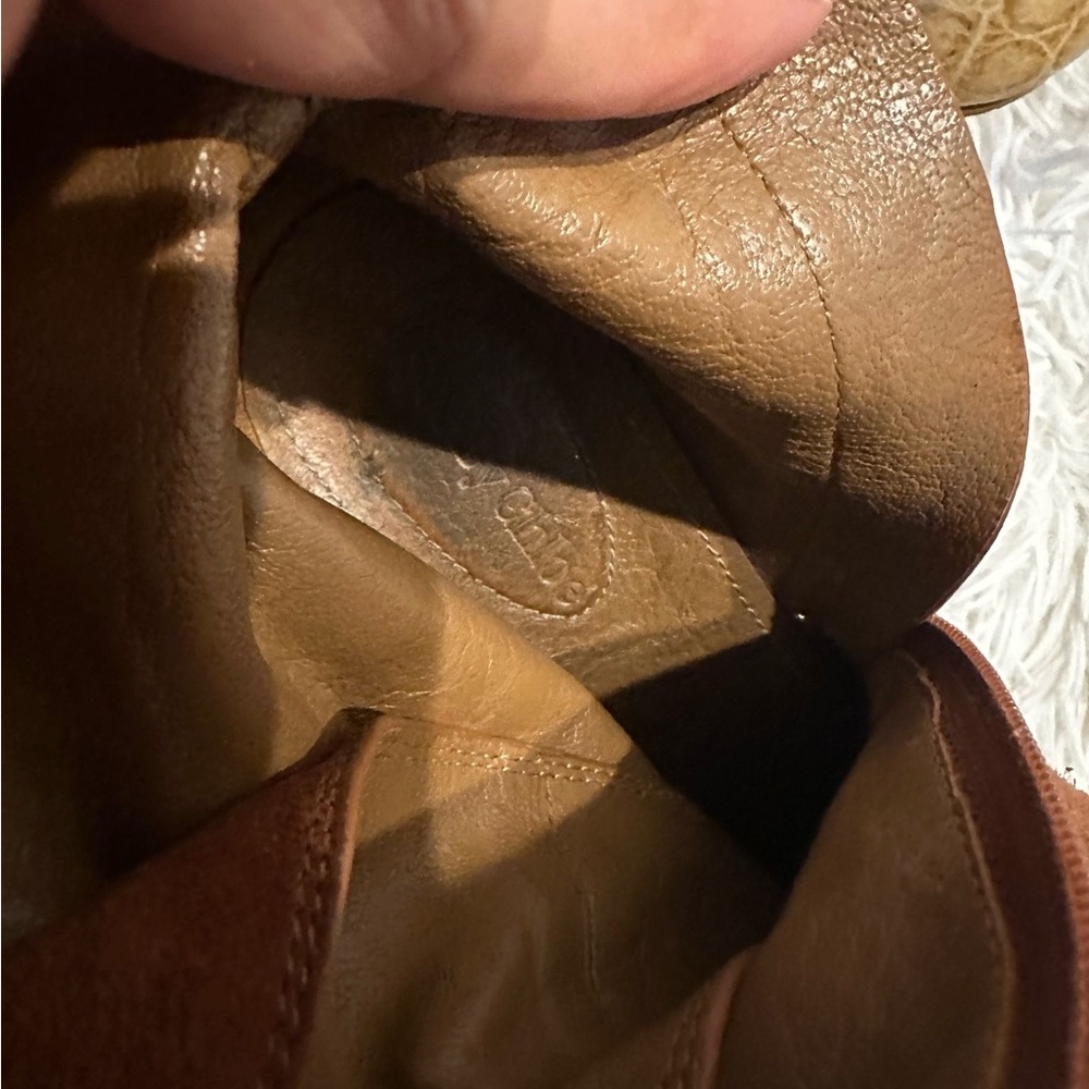 See By Chloe Suede Ankle Length Lace Up Boots size 8.5 - Picture 8 of 9